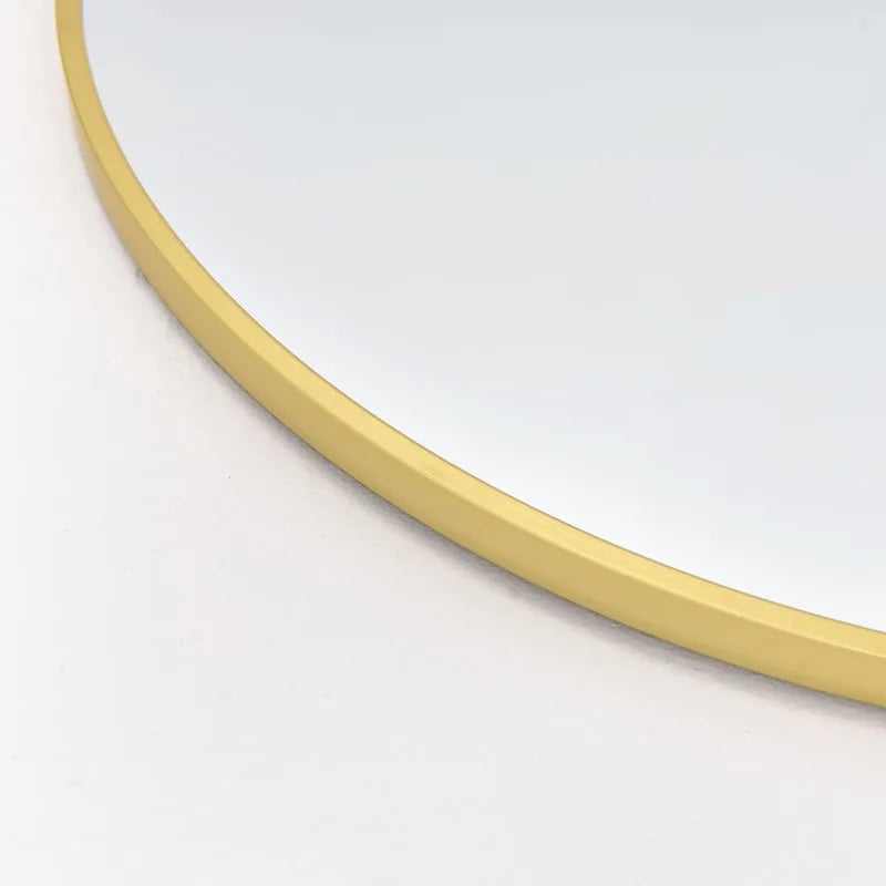 Arched Full Length Mirror - 18"58" Floor & Wall Mounted Mirror for Bedroom & Living Room, Gold