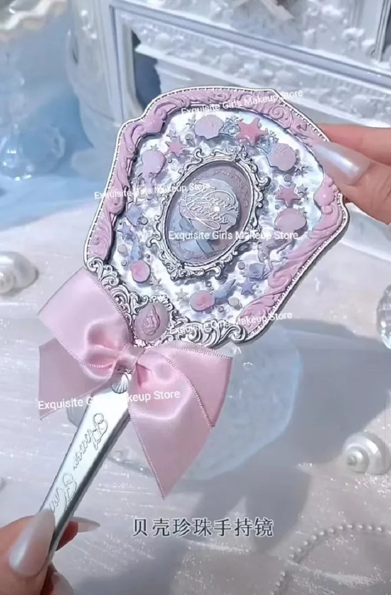 Flower Knows Shell's Jewel Series Handheld Makeup Mirror