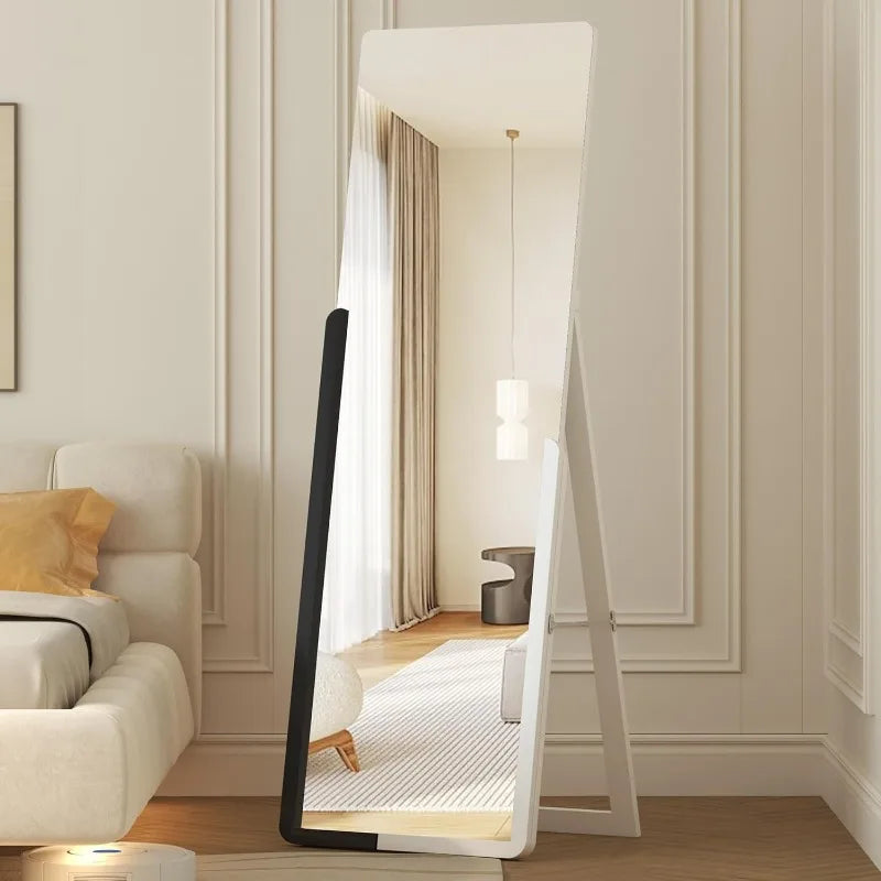 Full Length Floor Mirror, 63"x20" Standing Mirror, Full Body Mirror, Stand Up Mirror for Bedroom, Simple Modern Large