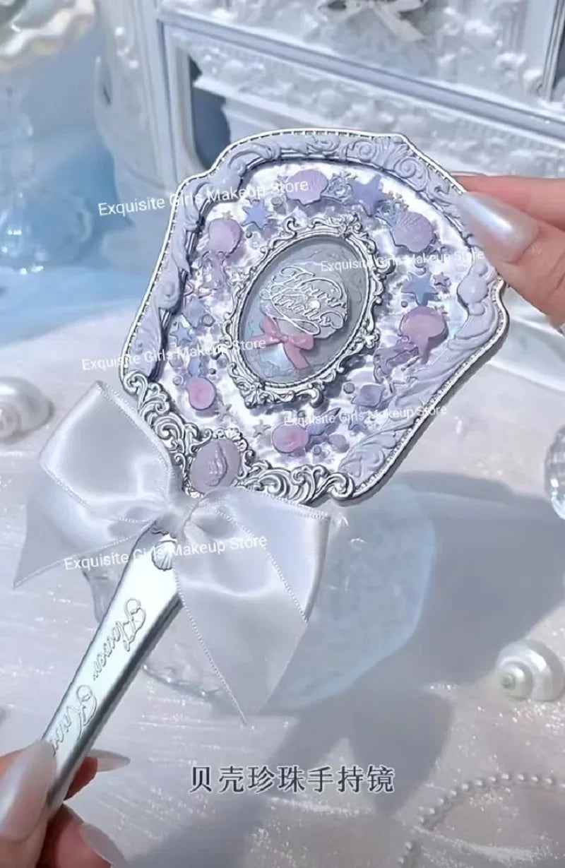 Flower Knows Shell's Jewel Series Handheld Makeup Mirror