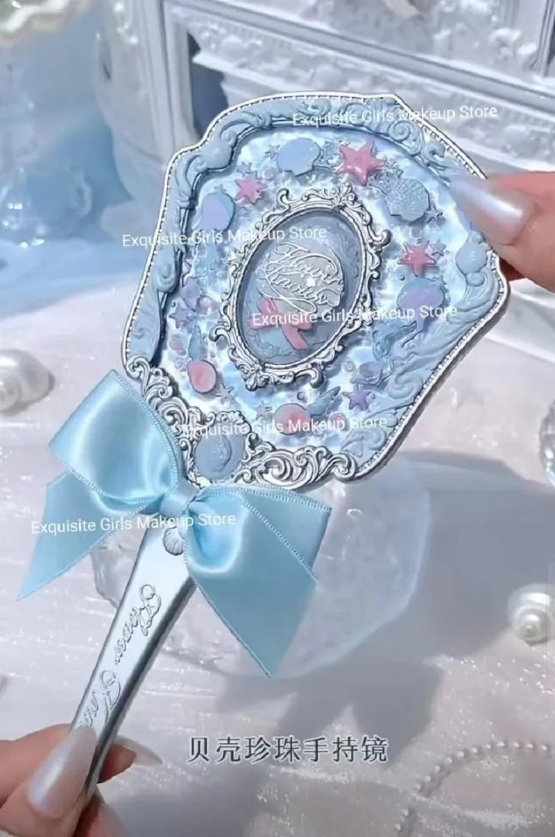 Flower Knows Shell's Jewel Series Handheld Makeup Mirror